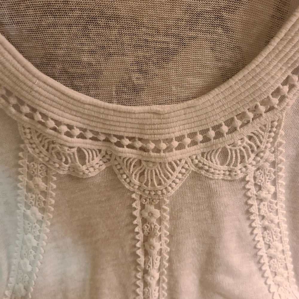 Cupio Anthropology Linen Handkerchief Tank Sz M/L - Picture 6 of 9